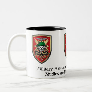 Tasse 2 Couleurs Commandement de l'aide militaire, Vietnam - Étude