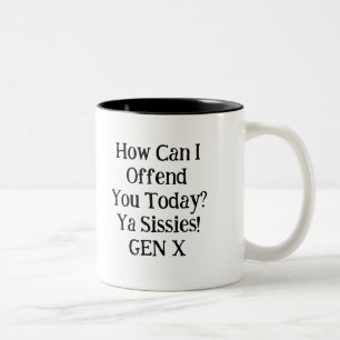 Tasse 2 Couleurs Comment Puis-Je Vous Offenser Aujourd'Hui ?