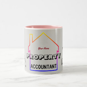 Tasse 2 Couleurs "Comptable comptable"