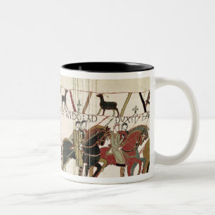 Tasse 2 Couleurs Comte Harold de tapisserie de Bayeux au duc de la