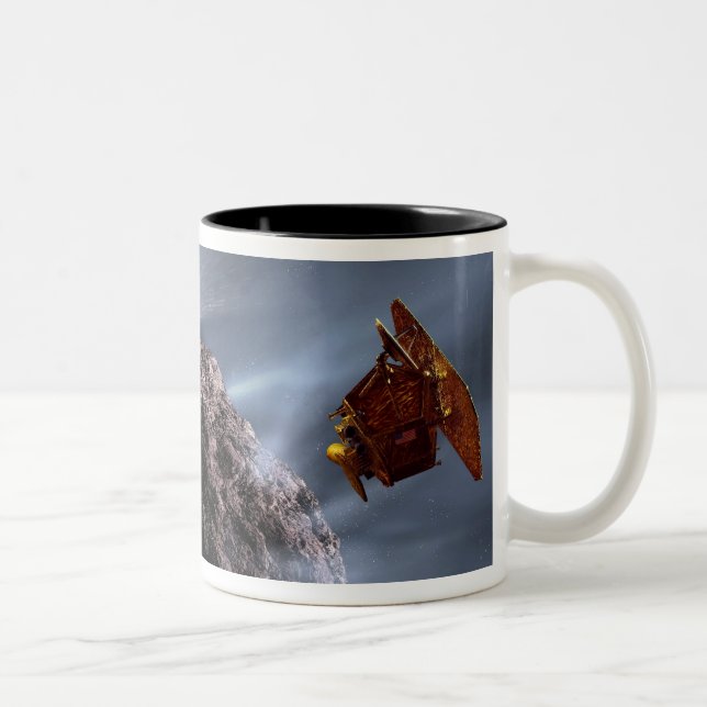Tasse 2 Couleurs Concept artistique de Deep Impact's Encounter (Droit)