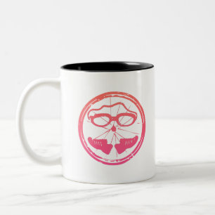 Tasse 2 Couleurs Conception cool de triathlon