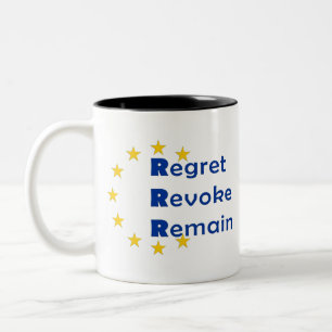 Tasse 2 Couleurs Conception de Brexit