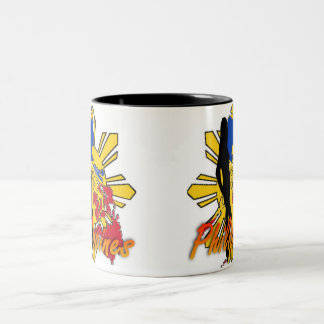 Tasse 2 Couleurs Conception de fille de Philippines