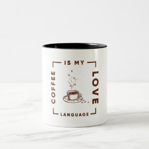 Tasse 2 Couleurs Conception de la musique pour les amateurs de café