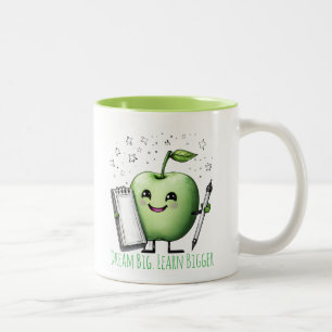 Tasse 2 Couleurs Conception d'école inspirante pour les enfants