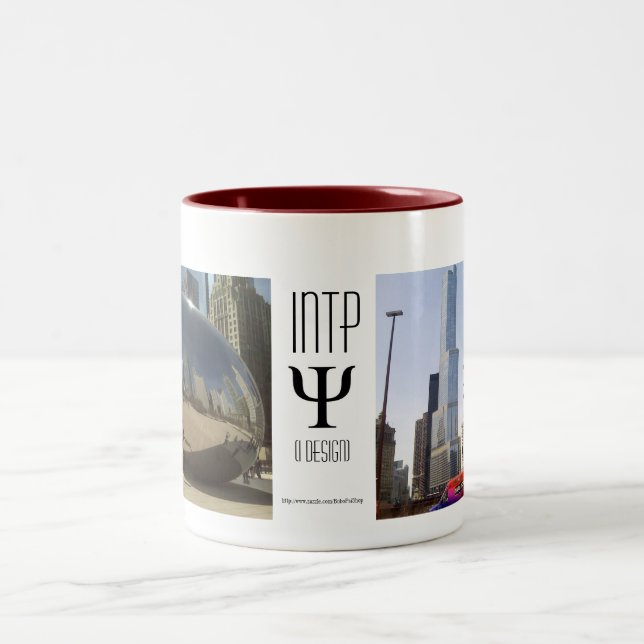 Tasse 2 Couleurs Conception d'INTP I (Centre)