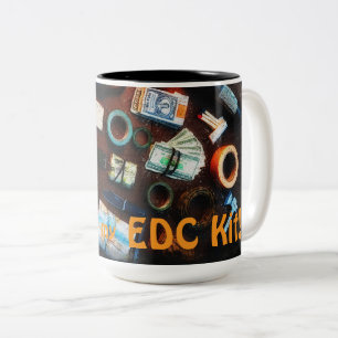 Tasse 2 Couleurs Conception du prédateur de trousse EDC