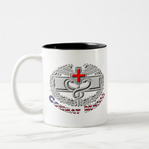 Tasse 2 Couleurs Conception d'un insigne de médaille de combat spéc