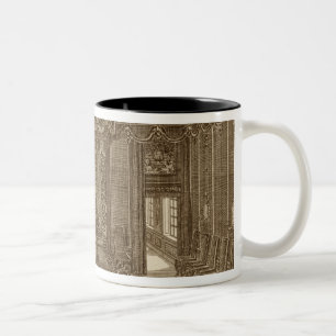 Tasse 2 Couleurs Conception pour une chambre à coucher avec un lit
