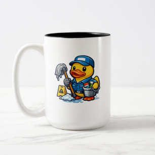 Tasse 2 Couleurs Concierge Canard en Caoutchouc