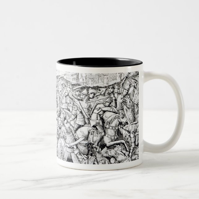 Tasse 2 Couleurs Conquête de Jérusalem par Charlemagne (Droit)