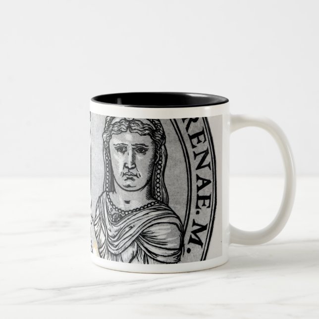 Tasse 2 Couleurs Constantine VI et sa mère Irène (Droit)
