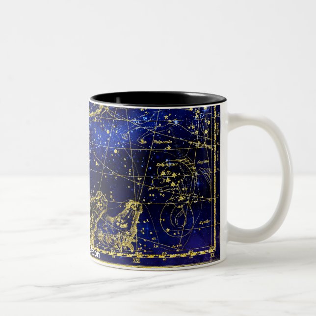 Tasse 2 Couleurs Constellation du Cheval (Droit)