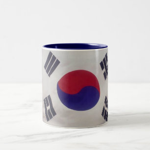 Tasse 2 Couleurs Corée du Sud - Mug-