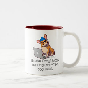 Tasse 2 Couleurs Corgi 2 de hippie