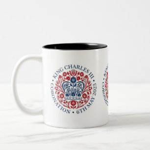 Tasse 2 Couleurs Coronation du roi Charles III