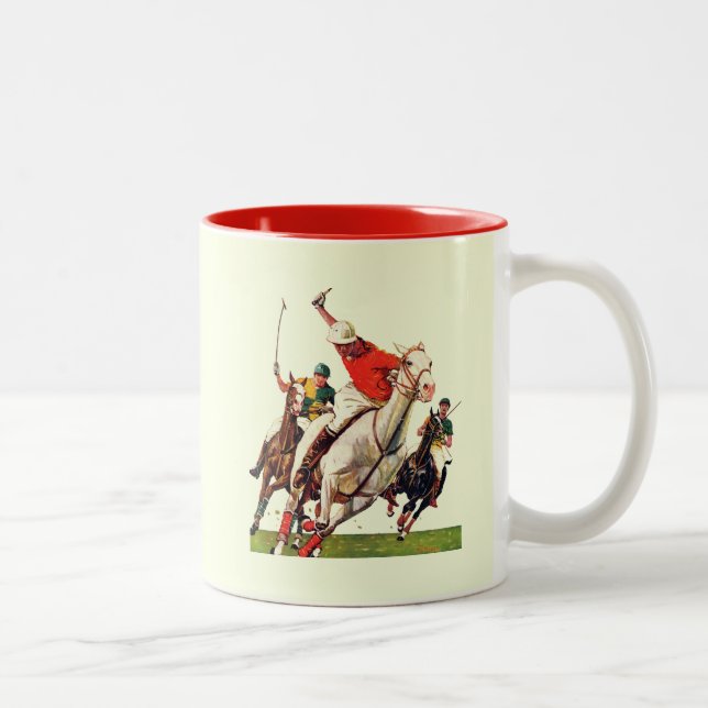 Tasse 2 Couleurs Correspondance Polo (Droit)