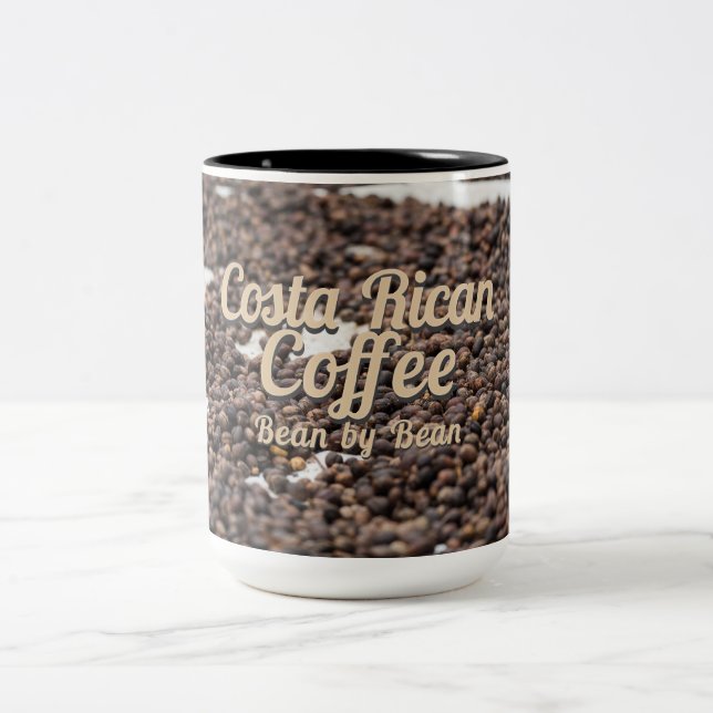 Tasse 2 Couleurs Costa Rican Coffee – Bean by Bean (Centre)