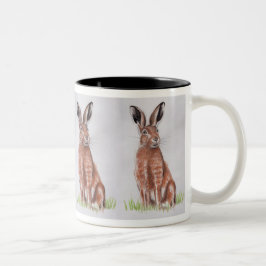 Tasse 2 Couleurs Couleur pour aquarelle de lièvres