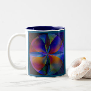 Tasse 2 Couleurs Couleurs papillon