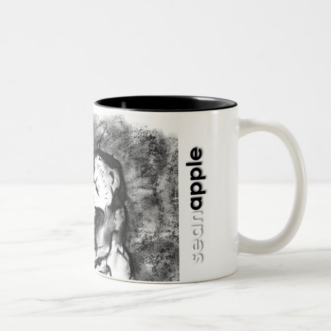 Tasse 2 Couleurs Coup de gras (Droit)