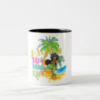 Coupe Aloha Hula Girl de café