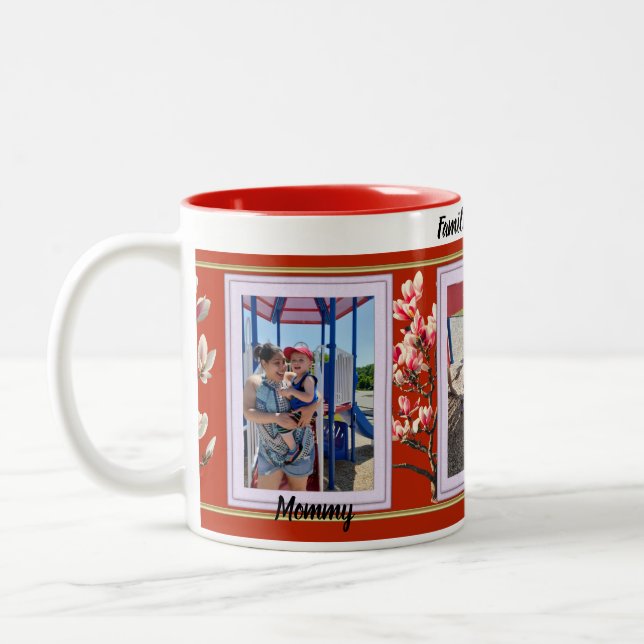 Tasse 2 Couleurs Coupe de café photo (Gauche)