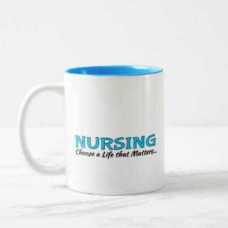 Tasse 2 Couleurs Coupe de café : Soins infirmiers