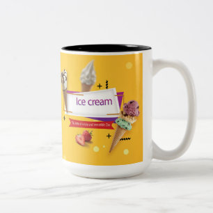 Tasse 2 Couleurs Coupe de crème glacée Panda