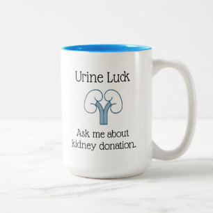 Tasse 2 Couleurs Coupe de don de Kidney