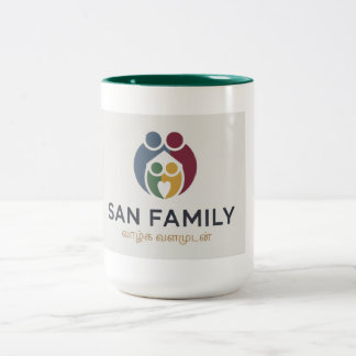 Tasse 2 Couleurs Coupe de la Famille San