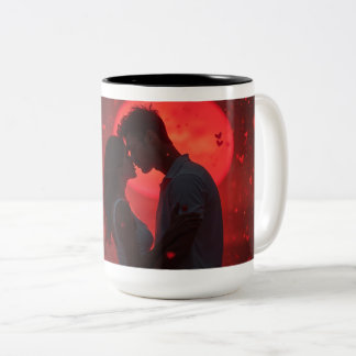 TASSE 2 COULEURS COUPE DE MUSIQUE D'HUMEUR