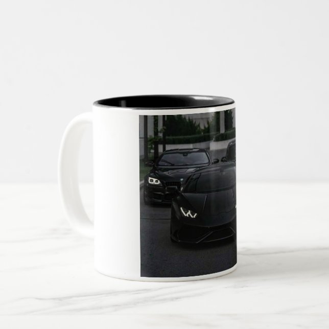 Tasse 2 Couleurs Coupe de voiture (Devant gauche)
