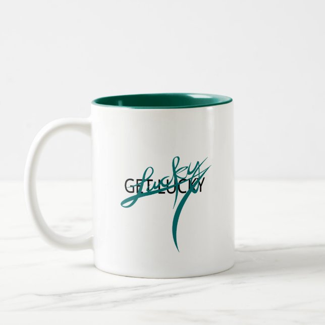 Tasse 2 Couleurs Coupe du café : Lucky (Gauche)