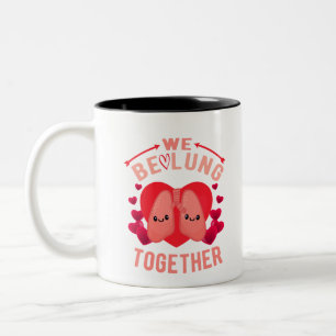 Tasse 2 Couleurs Couple de thérapeute respiratoire Nous sommes ense