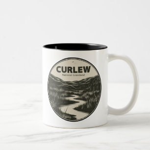 Tasse 2 Couleurs Courlis National Grassland Idaho Stream