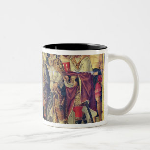 Tasse 2 Couleurs Couronnement de pape Celestine V en août 1294