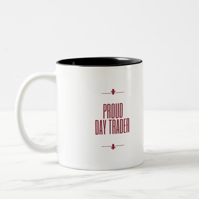 Tasse 2 Couleurs Courtier de jour fier (Gauche)