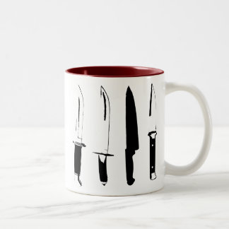 Tasse 2 Couleurs couteaux de guerre biologique