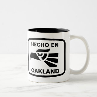 Tasse 2 Couleurs Coutume de personalizado d'en Oakland de Hecho