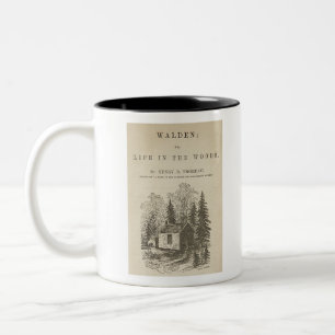 Tasse 2 Couleurs Couverture Vintage Walden
