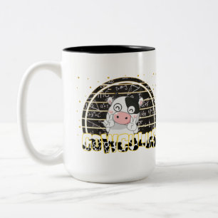 Tasse 2 Couleurs Cowculus Funny Animaux Vaches Amateurs Enseignant