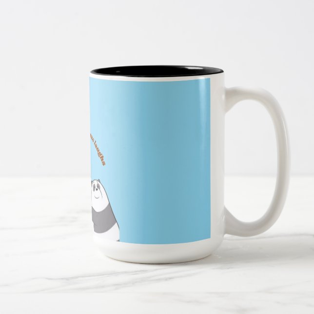 Tasse 2 Couleurs “Cozy Morning Quote Mug” (Droit)
