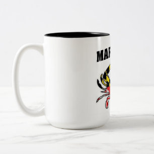 TASSE 2 COULEURS CRABES DU MARYLAND