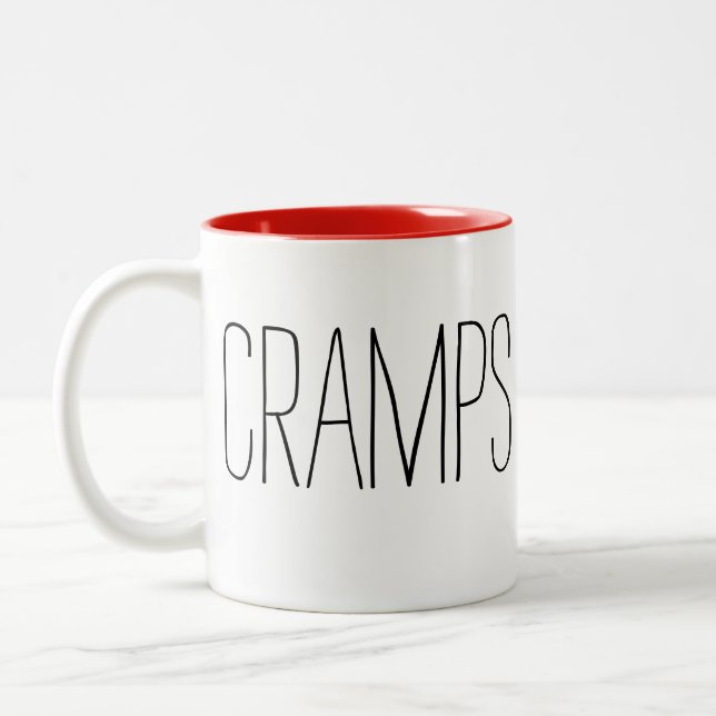 Tasse 2 Couleurs Crampes (Gauche)