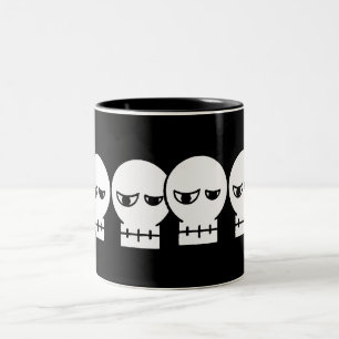 Tasse 2 Couleurs Crâne