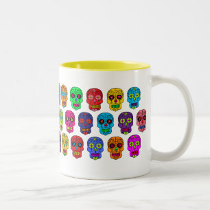 Tasse 2 Couleurs Crâne à sucre