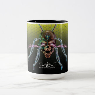 Tasse 2 Couleurs Crâne de Cyber ÆX-1 (サイバースカル)