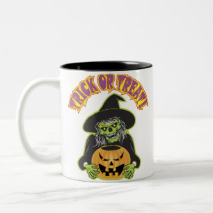 Tasse 2 Couleurs Crâne de sorcière